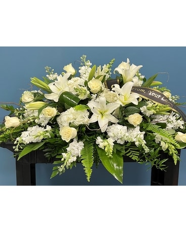 Eternal Affection Funeral Casket Spray Flowers