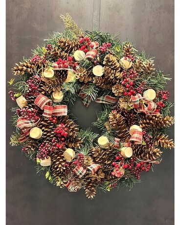 Country Christmas Wreath Wreath
