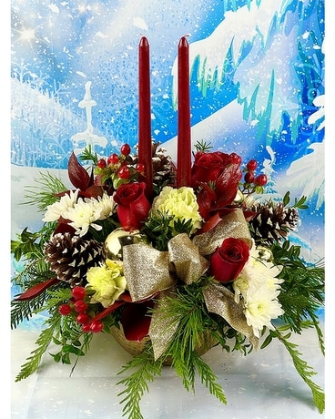 Peace and Joy Flower Arrangement