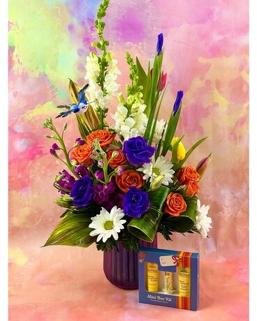 Springtime Splash Flower Arrangement