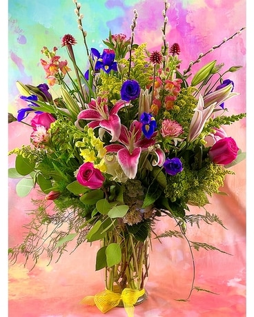 Explosion of Color Flower Arrangement