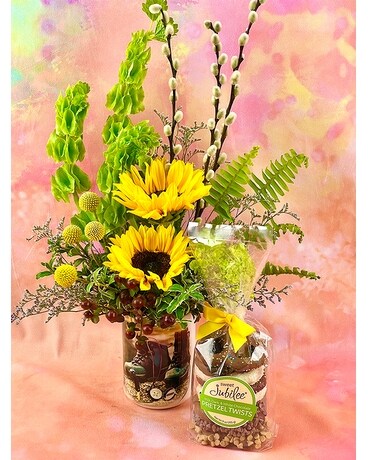 For the Outdoorsman Flower Arrangement