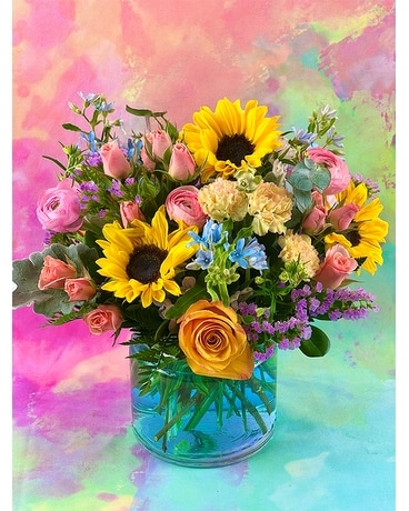 Colorful Mix Flower Arrangement