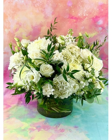 Magnificent Whites Flower Arrangement