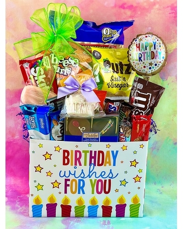 Birthday Wishes for You Gift Basket