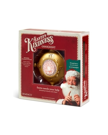 NEW! Santa's Kindness Ornament Gifts