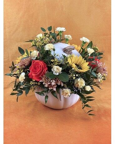 You're My Pumpkin Flower Arrangement