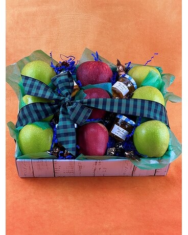 Apples & Honey Fruit Basket Gift Basket