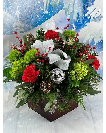 Silver Bells Flower Arrangement