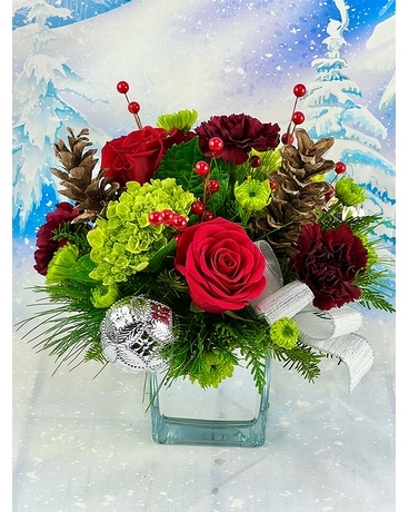 Winter Blessings Flower Arrangement