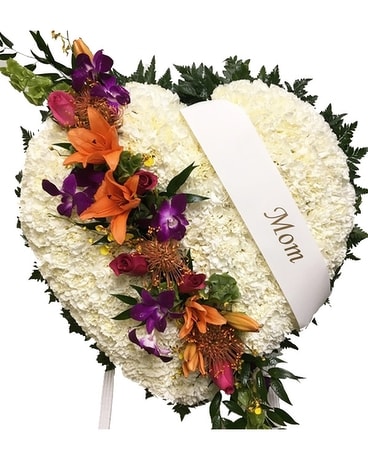 Tropical Heart Flower Arrangement