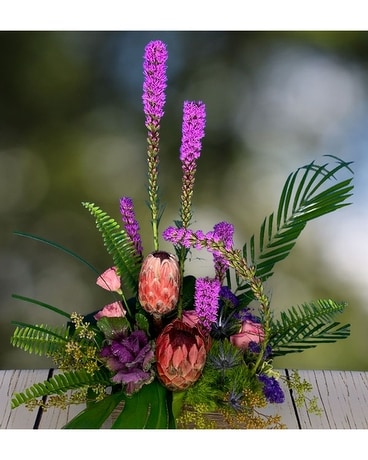Tahitian Sunset Flower Arrangement