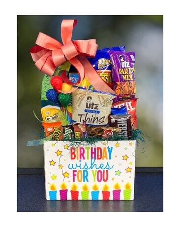 Birthday Wishes Gift Basket