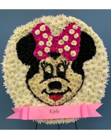 Minnie Mouse Custom Sympathy Arrangement