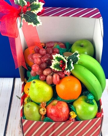 Gift Box of Fresh Fruit Gift Basket