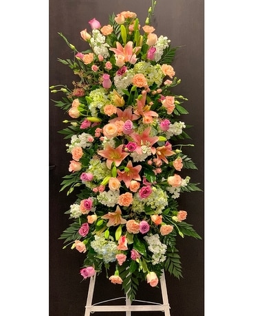 Beloved Standing Spray Flower Arrangement
