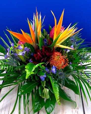 Tropical Oasis Flower Arrangement