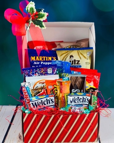 Snacks Galore Basket Gift Basket