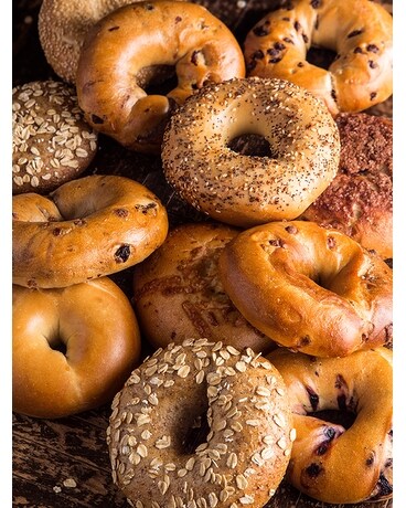 Bagels, Bagels & More Flower Arrangement