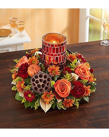 Shimmering Mosaic Centerpiece Centerpiece