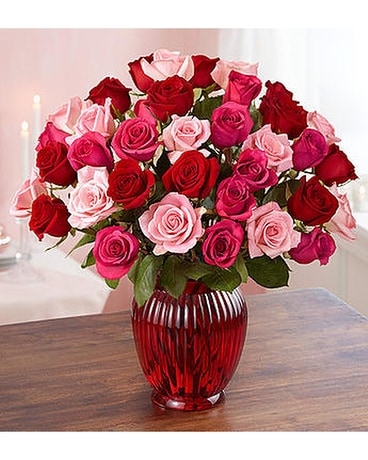 Enchanted Rose Medley Flower Arrangement