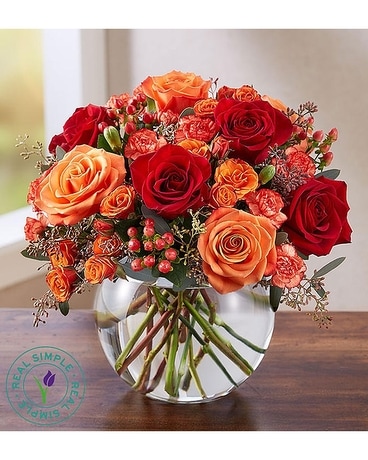 Autumn Medley by Real Simple Flower Arrangement