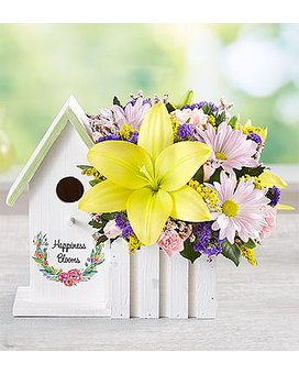 Happiness Blooms by 1800flowers Flower Arrangement