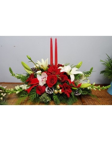 Secret Garden Centerpiece Flower Arrangement