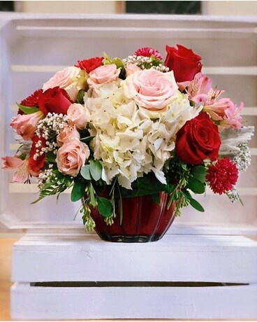Dinner For Two Centerpiece Flower Arrangement