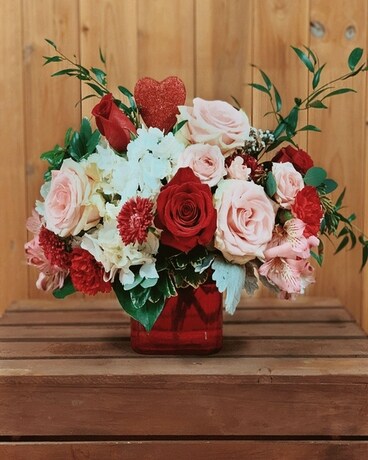 Sweet Romance Flower Arrangement