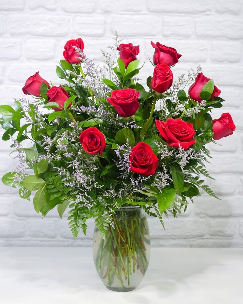 Premium Dozen Roses in Chicago IL - Ashland Addison Florist