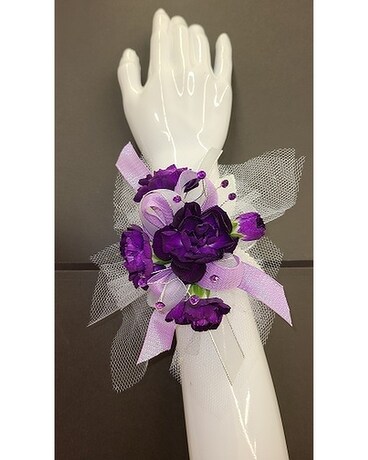 Purple Carnation Corsage Corsage