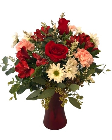 Be Mine Forever Flower Arrangement