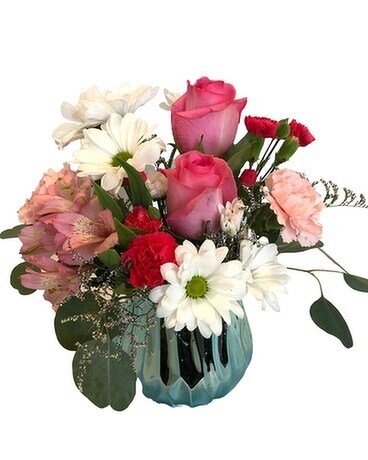 Pink Jewel Flower Arrangement