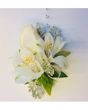 Rose & Alstromeria Wristlet Corsage