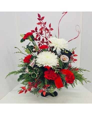 Snow Pants (Red) Flower Arrangement