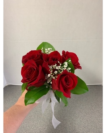 Hand Tied Bouquet Corsage