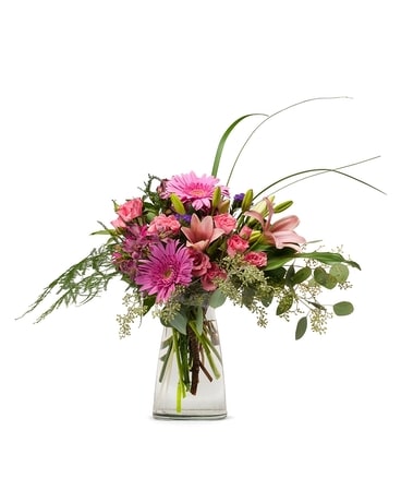 Birthday Surprise Flower Arrangement