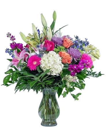Love You To The Moon Flower Arrangement