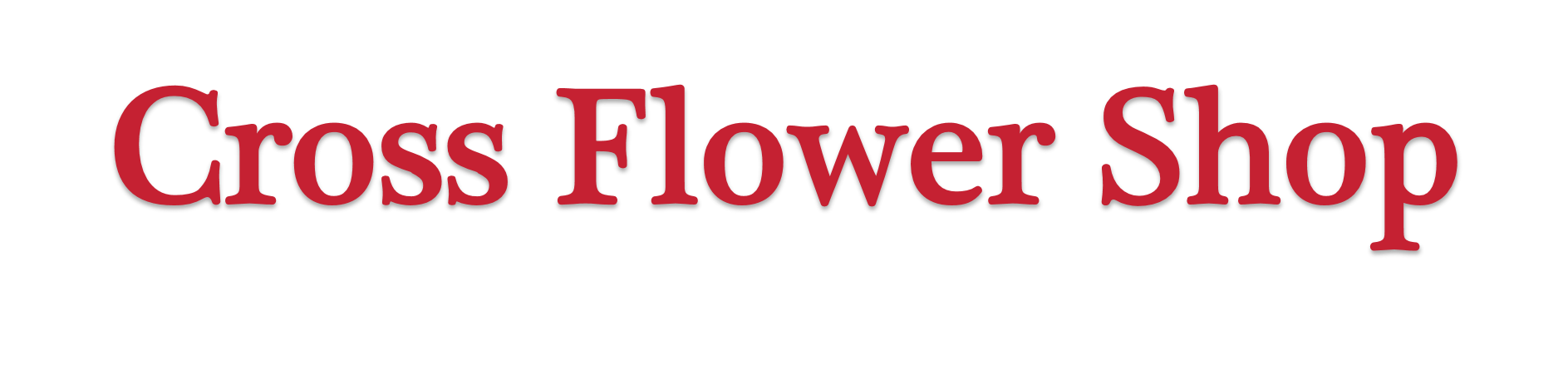 Cross Flower Shop - Logo