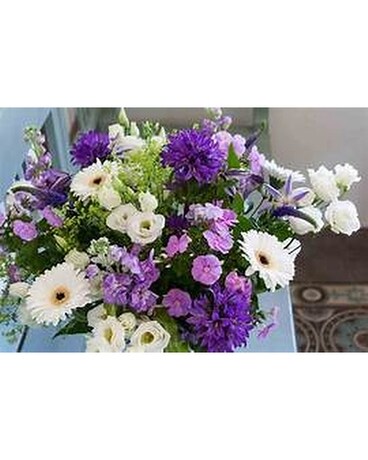 Designer's Choice Shades of Purple Flower Arrangement