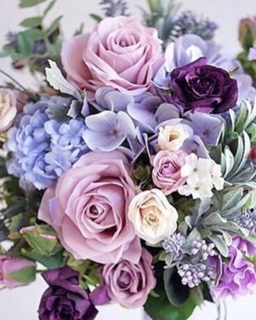 Pleasing Purples Flower Arrangement