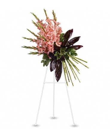 Elegant Tribute Spray Flower Arrangement