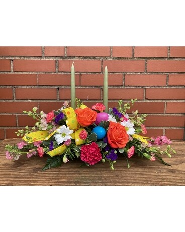 Easter Centerpiece Flower Arrangement