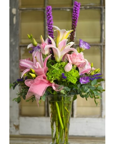 Beautiful Garden Flower Arrangement
