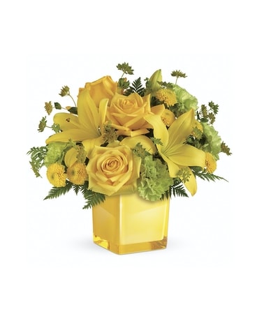 Teleflora's Sunny Mood Bouquet Flower Arrangement