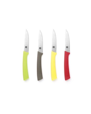 Set of 4 Stainless Steel Paring Knives Gifts