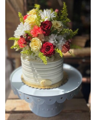 Banananana Cake FLOWERS AND STAND Custom product