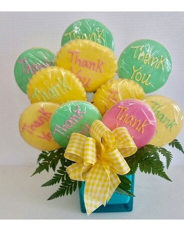 Thank you cookie bouquet Custom product