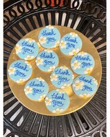 10 Cookies size,  inches height and  inches wide.